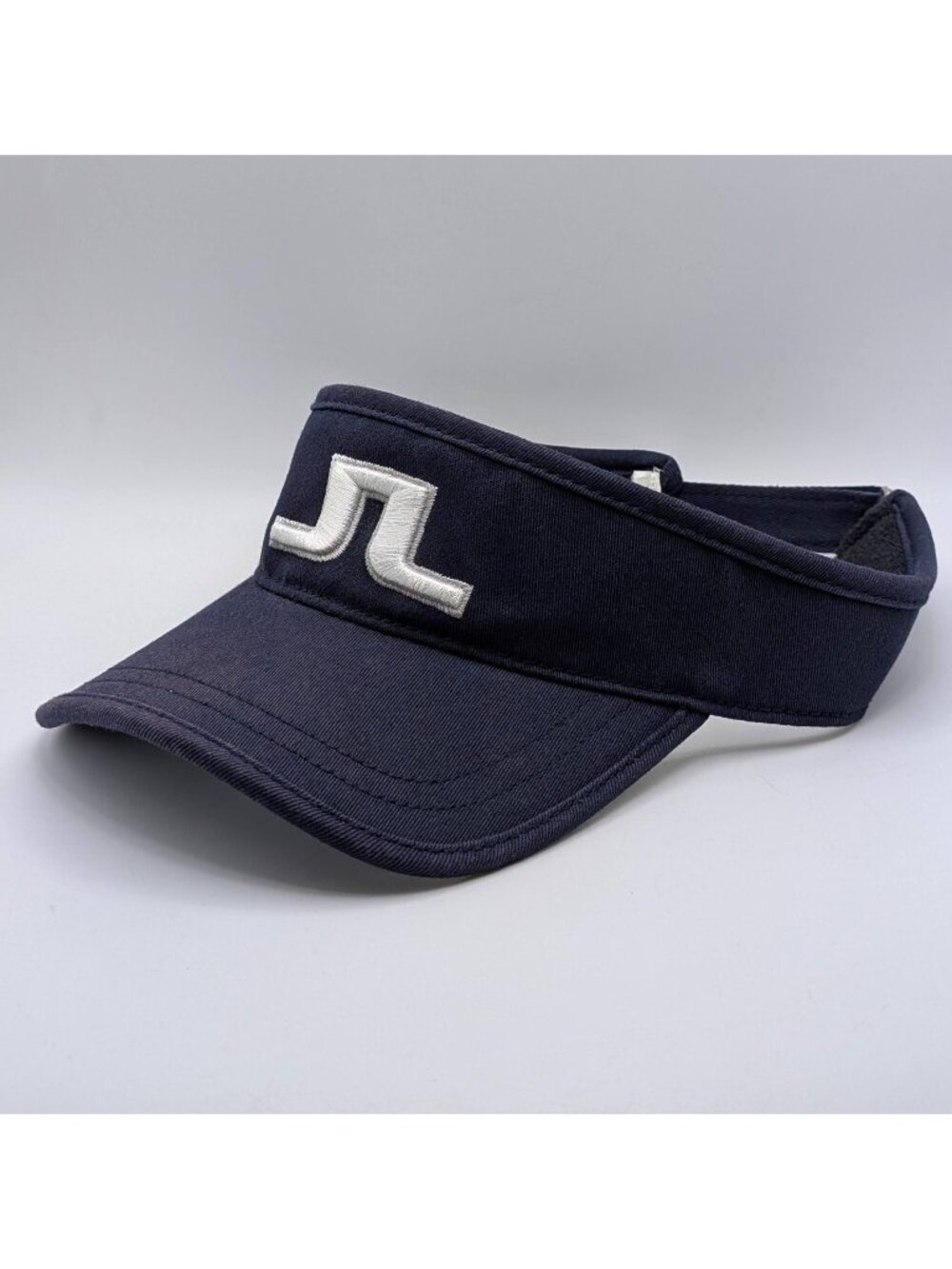 J. Lindeberg Navy Blue Visor Hat Golf Tennis Unisex Adjustable Strap Back Shade